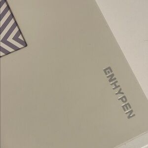 ENHYPEN Album with Chevron Pattern